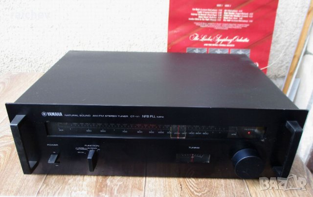 ★ █▬█ █ ▀█▀ ★ YAMAHA CT-V1 – Висок клас аналогов тунер от серията натурален саунд. , снимка 2 - Аудиосистеми - 35250134