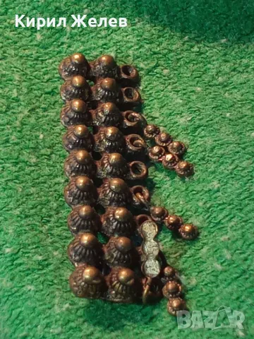 СТАРИННА АЖУРНА ЕТНОГРАФСКА МЕСИНГОВА БРОШКА НАКИТ УКРАШЕНИЕ За НОСИЯ КОЛЕКЦИЯ РЪЧНА ИЗРАБОТКА 44725, снимка 11 - Антикварни и старинни предмети - 46282506