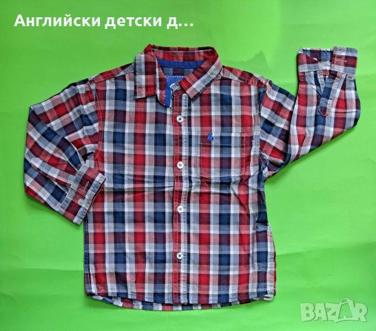 Английска детска риза , снимка 1 - Детски ризи - 44088118