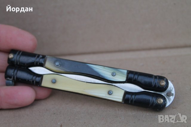 Нож пеперуда , снимка 3 - Ножове - 43367096