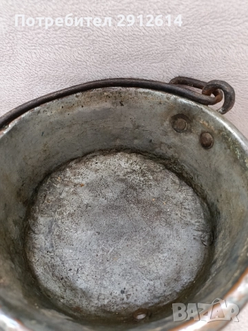 Старо медни канче, снимка 6 - Антикварни и старинни предмети - 51577563