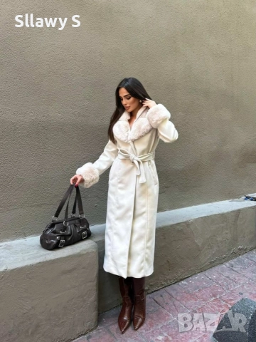 Дълго палто, снимка 2 - Палта, манта - 52564152