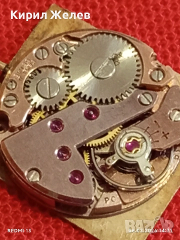 Дамски механичен часовник Creation 17 jewels Incabloc Swiss made позлатен за КОЛЕКЦИЯ 53630, снимка 7 - Антикварни и старинни предмети - 53381781