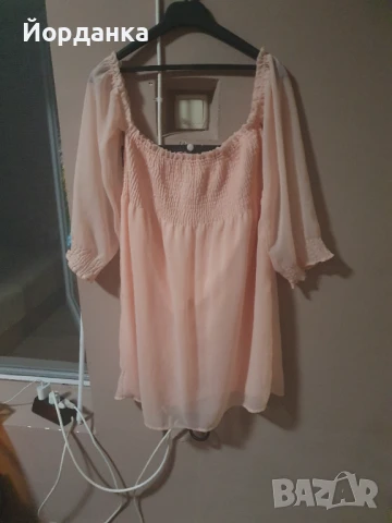 Здравейте, продавам дамска рокля ,в праскова, снимка 4 - Рокли - 50867296