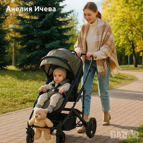 Детска количка 2в1 Zizito Lana, снимка 3 - Детски колички - 51434118