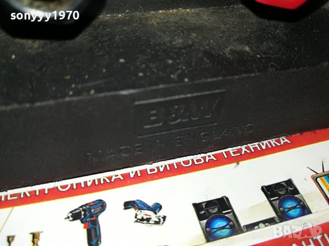 🔥B&W SPEAKER SYSTEM-MADE IN ENGLAND 2909221608, снимка 12 - Тонколони - 38160223