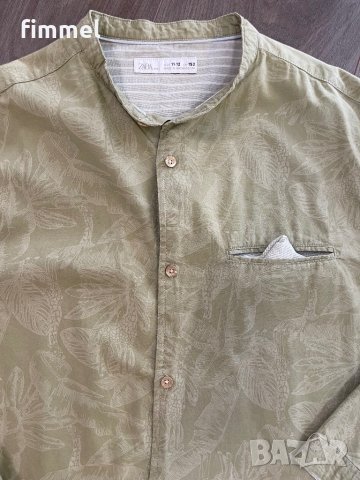 Zara риза, 152 см, снимка 3 - Детски ризи - 42957256