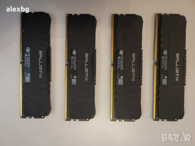 32 gb ddr4 Crucial Ballistix 3600Mhz, снимка 2 - RAM памет - 53448993