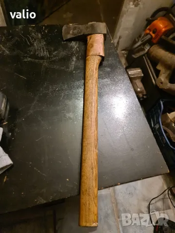 Немски стар топор от втората световна война 1940г. DAVID DOMINICUS & CO, снимка 1