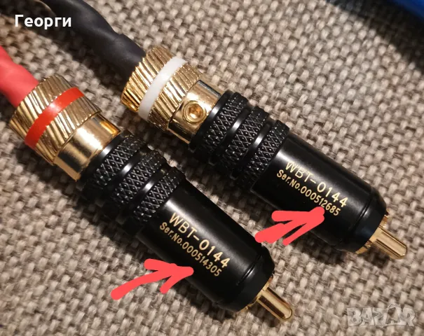 Viborg® High Purity OFC Silver Plated Signal Cable, снимка 8 - Кабели и адаптери - 48283094