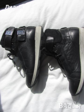 Боти за момиче/жена от хубава естествена кожа, стабилна студоизолираща подметка, снимка 4 - Дамски боти - 34621834