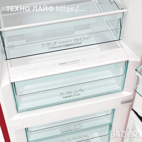 Хладилник с фризер GORENJE NK89C0DR, 361 л., NoFrostPlus, снимка 4 - Хладилници - 52487446