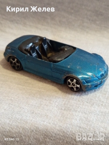 Метална количка спортен модел BMW Z3 Made in China за КОЛЕКЦИЯ ДЕКОРАЦИЯ 83321