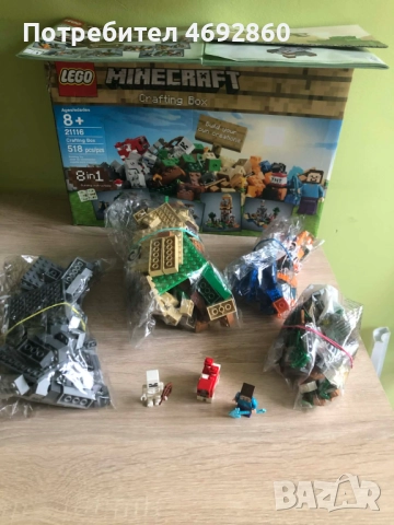 Lego Minecraft 21116 - 518 pcs