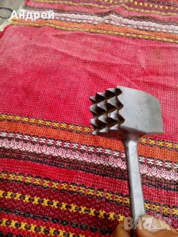 Старо чукче за месо,чук #6, снимка 3 - Антикварни и старинни предмети - 27251173