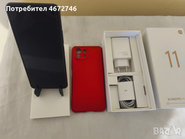 Xiaomi 11 Lite 5G NE Truffle Black 8GB, снимка 4 - Резервни части за телефони - 52705859