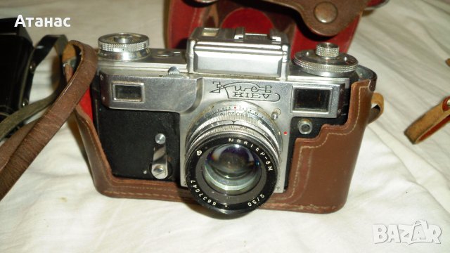 Фотоапарати КИЕВ   ФЕД 5  СМЕНА 8М  - 3бр, снимка 2 - Фотоапарати - 40287566