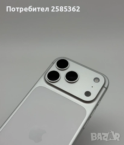 iPhone 17 Pro 256GB Silver / 36 Месеца Гаранция / Като Нов, снимка 6 - Apple iPhone - 53344719