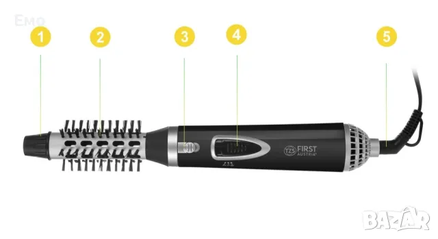 Четка за коса - FIRST - Перфектна коса всеки ден, снимка 4 - Преси за коса - 48655194