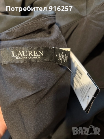 Черна елегантна рокля, снимка 5 - Рокли - 52915750