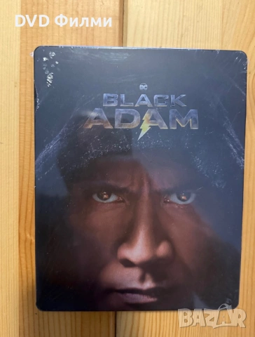 Black Adam steelbook-blu-ray bg subs чисто нов