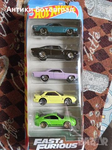 Сет Бързи и яростни на Хот уилс Hot wheels 