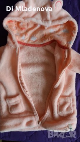 Детско пролетно якенце с качулка, снимка 1 - Бебешки якета и елеци - 27751604