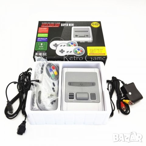 Игра за телевизор с 620 игри с два джойстика Танкове Супер Марио , снимка 2 - Други игри и конзоли - 33265533