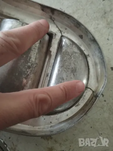 Метален цигаретник с пепелник , снимка 6 - Антикварни и старинни предмети - 47967188