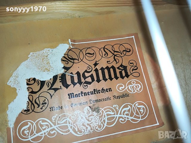 поръчана-Vintage VEB MUSIMA GDR German Acoustic Guitar Palour Blues 6 String 2906210924, снимка 7 - Китари - 33363697