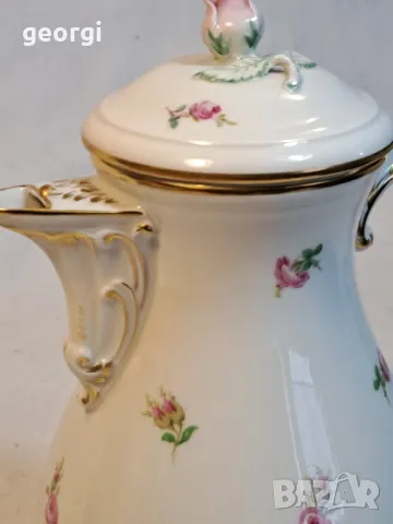 Порцеланов чайник Meissen , снимка 7 - Сервизи - 49117225