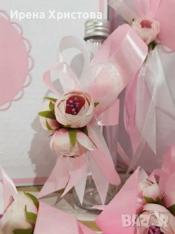 Комплект за кръщене, снимка 2 - Декорация - 51235736