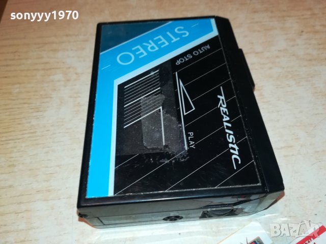 REALISTIC-WALKMAN-ВНОС FRANCE 0812221107, снимка 8 - Радиокасетофони, транзистори - 38941318