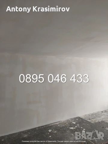 Шпакловка от 6лв/м2 . Всички видове строителни услуги!, снимка 4 - Ремонти на апартаменти - 51271335