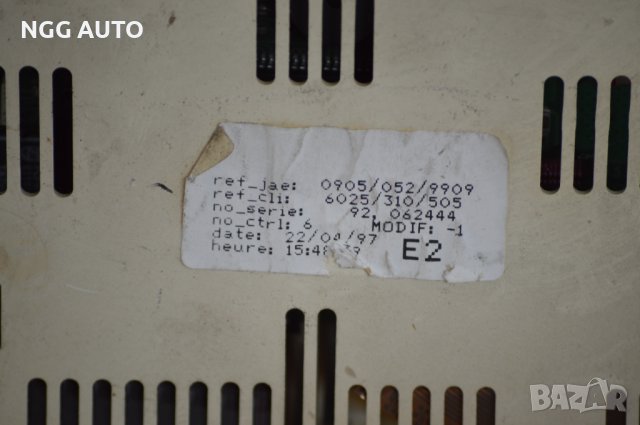 Табло Километраж за Renault Espace 1998 г. 0905/052/9909, 09050529909, 6025310505, 6025/310/505, снимка 4 - Части - 39763278