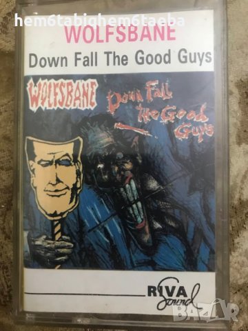 РЯДКА КАСЕТКА - WOLSBANE - Down Fall the Good Guys - Riva Sound, снимка 1