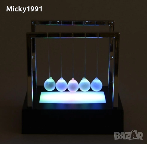 Люлката на Нютон/ светеща