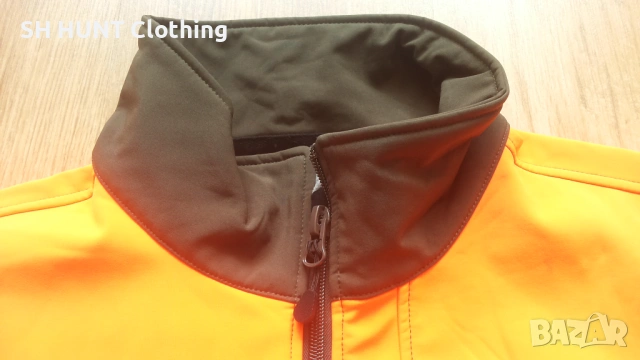 HUNTERS SIGNAL Softshell Jacket размер XL за лов софтшел сигнално яке - 1945, снимка 4 - Екипировка - 53194080
