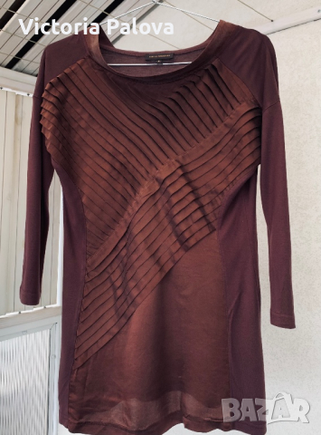 Луксозна дизайнерска блуза ADOLFO DOMINGUEZ, снимка 7 - Блузи с дълъг ръкав и пуловери - 44858176