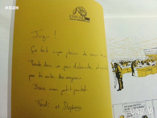 Френски комикс Zaï zaï zaï zaï - От Fabcaro, снимка 3 - Списания и комикси - 28590551