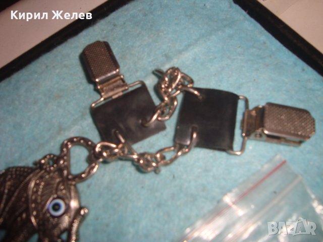 ОКОТО на ФАТИМА със СЛОНЧЕТА ОРИГИНАЛНО СРЕБРИСТО АРТ УКРАШЕНИЕ ВИСУЛКА 16581, снимка 5 - Други - 35189195