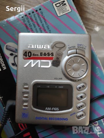 Minidisc recorder Aiwa AM-F65, снимка 2 - Други - 40783862