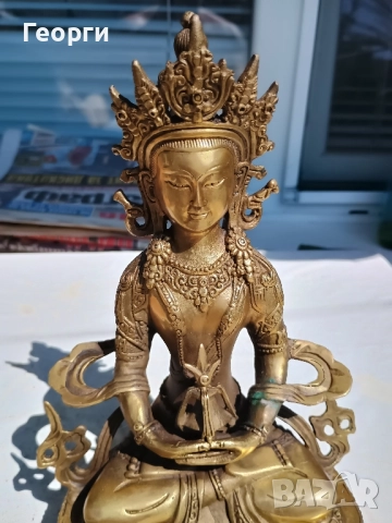 Бронзова Тара-44, снимка 7 - Колекции - 51493403