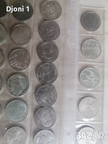 5 Mark сребърни и юбилейни , снимка 2 - Нумизматика и бонистика - 53286212