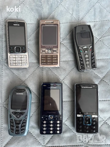 Ретро Телефони Nokia, Sony Ericsson
