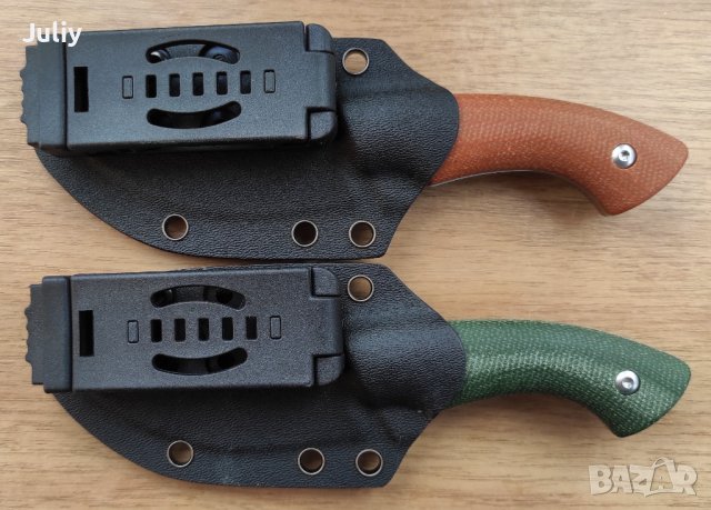 Малък фиксиран нож /шведска стомана/, снимка 8 - Ножове - 40430288