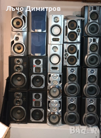 Аудио системи SONY - PANASONIC - AIWA- PHILIPS -JVC - SHARP - TECHNICS 