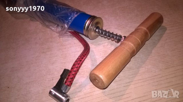 нова помпа за гуми-53х18см за голям вентил, снимка 2 - Аксесоари и консумативи - 26793276