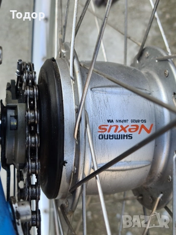 Алуминиев велосипед RIXE, снимка 6 - Велосипеди - 53584189