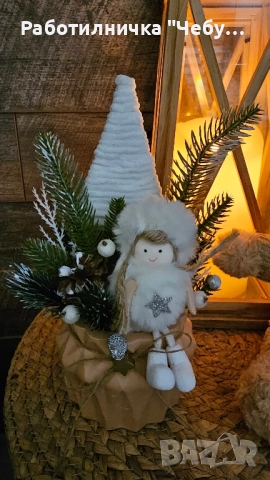 Коледни кашпи, снимка 4 - Коледни подаръци - 52111574